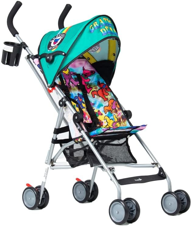 Grateful Dead Ultralight Umbrella Stroller, with Canopy, and Shoulder Strap by daphyls Daphyls