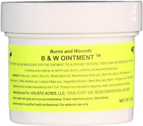 B & W (Burn and Wound) Ointment, 2oz Container Generic