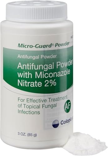 Micro-Guard 2% Miconazole Nitrate Powder Antifungal 3 oz. Shaker Bottle Coloplast