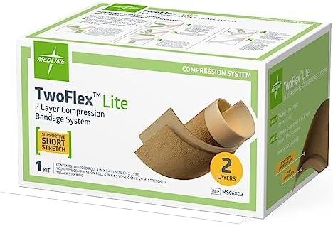 Medline TwoFlex Lite 2-Layer Compression System Medline