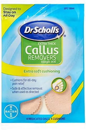 Dr. Scholl's Extra Thick Callus Removers 4 Cushions ea. Dr. Scholl's