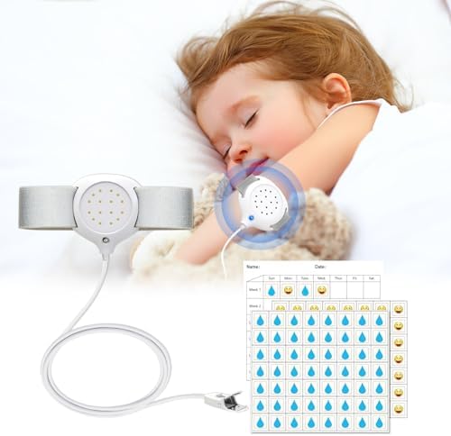 Bedwetting Enuresis Alarm with Loud Sound and Strong Vibration for Boys or Girls, Bedwetting Alarm with High Sensitivity Sensor, Proven Solution for Bedwetters GcSige