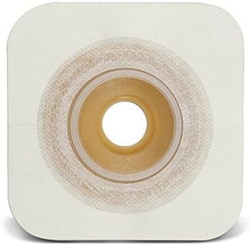 ConvaTec 413179 SUR-FIT Natura Two-Piece Durahesive Skin Barrier with Convex-IT Technology, Pre-Cut, Tape Collar, White, 1-3/4" Flange, 3/4" Stoma Opening, Pack of 10 ConvaTec