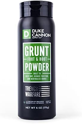 BOOT/FOOT PWDR 6OZ Duke Cannon Supply Co.