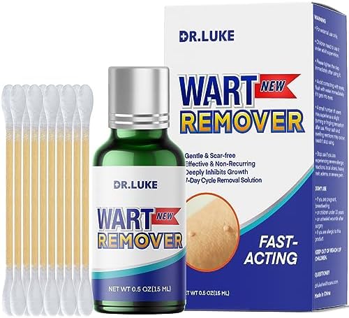 Dr. Luke Genital Wart Off for Men Women Fast: H Warts Formula Liquid (Жидкость) Wart Treatment Products for Genital Warts, Flat Wart, Face Wart, and Neck Wart Dr. Luke