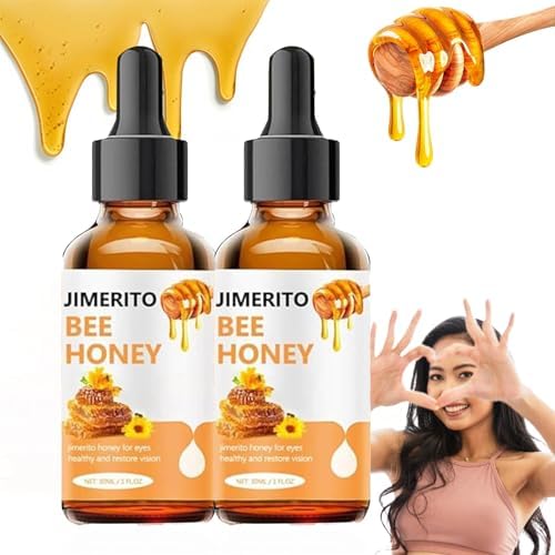 Jimerito Honey for Eye,Jimerito Honey Eye Drops (Капли),Stingless Bee Honey Eye Drops (2pc) ZPX