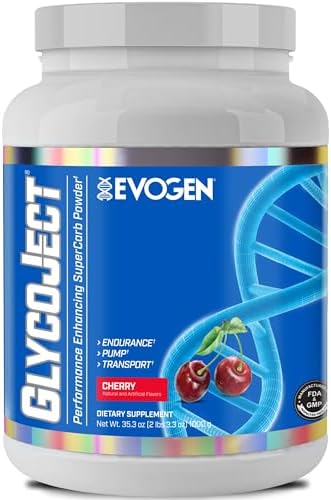 GlycoJect | Экстремальный углеводный порошок Karbolyn® | Вишневый вкус | 36 порций Evogen