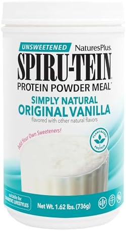 Nature's Plus Spiru-Tein Shake Simply Natural - 1.63 lbs Natures Plus