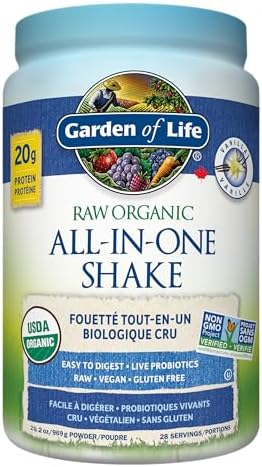 GARDEN OF LIFE All in One Raw Vanilla Nutritional Shake, 969 GR Garden of Life