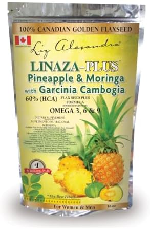 Liz A. Linaza Plus with Pineapple, Moringa & Garcinia Cambogia -16oz LIZ ALEXANDRA