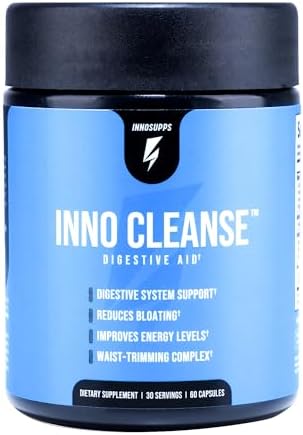 Inno Cleanse - Комплекс для уменьшения обхвата талии | Поддерживает пищеварение и энергетический баланс | Без глютена, веганский InnoSupps