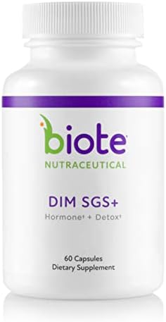 DIM SGS+ для оптимального обмена эстрогенов и детоксикации, 60 капсул BioTE