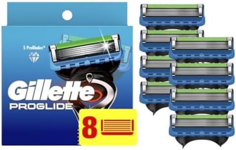 Лезвия для мужской бритвы ProGlide, сменные, 8 шт., 5 ультратонких полосок Gillette