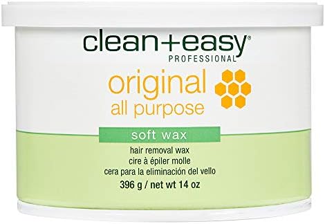 Clean + Easy Original Wax, All-Purpose Soft Hair Removal Wax, Great For Any Hair Type, 14 oz Clean + Easy