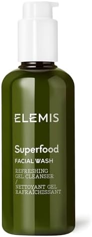 ELEMIS Superfood Facial Wash | Revitalizing Daily Prebiotic Gel Wash Gently Cleanses, Nourishes, and Balances Skin for a Fresh, Glowing Complexion Elemis