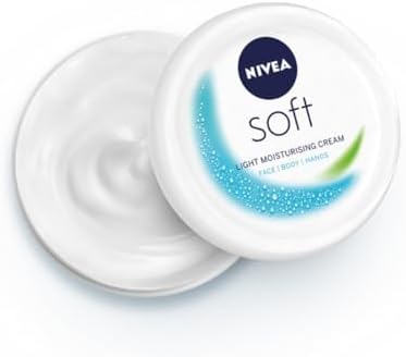 NIVEA Soft Moisturizing Creme 2.60 oz (Pack of 6) Nivea