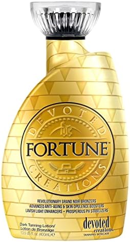 Лосьон для загара Fortune с высоким содержанием DHA и защитой татуировок, 400 мл Devoted Creations