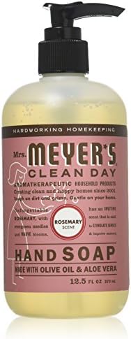 Жидкое мыло для рук с ароматами Базилика и Снежного Цветка, 1 шт. Mrs. Meyer's Clean Day