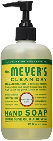 Жидкое мыло для рук с ароматами Базилика и Снежного Цветка, 1 шт. Mrs. Meyer's Clean Day