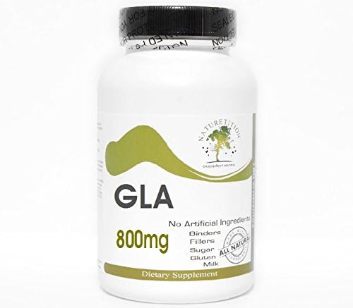 GLA Gamma Linolenic Acid 800mg ~ 100 Capsules (Капсулы) - No Additives Naturetition Supplements