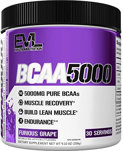 Аминокислотный порошок BCAA 5000 - 5 г BCAA для восстановления после тренировки Evlution