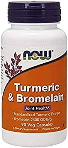 NOW Foods - Turmeric & Bromelain 90 vcaps NOW Foods