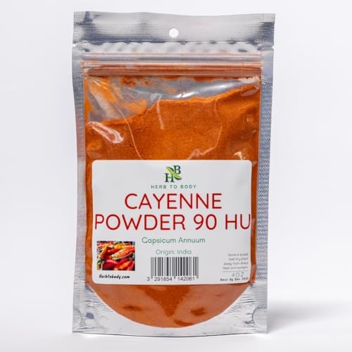 Cayenne Powder (Порошок) 90 HU | Capsicum Annuum | Wildcrafted | 4oz Herb To Body