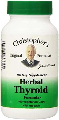 Dr Christopher's Formula Dr Christopher's Formula Herbal Thyroid, 100 Count Dr. Christopher's Formula