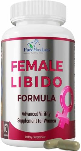 Female Libido Formula, Advanced Virility Supplement for Women with Epimedium Horny Goat Weed, Maca, Tribulus, Ginseng for Desire, Energy, Non-GMO, 60 Capsules (Капсулы) YUMMYVITE