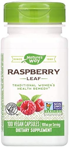 Nature's Way - Red Raspberry Leaves, 450 mg, 100 Capsules (Капсулы) Nature's Way