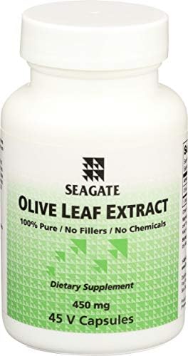 Seagate Products Olive Leaf Extract 450mg 45 Capsules Seagate