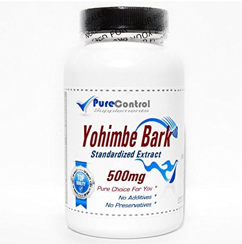 Yohimbe Bark Standardized Extract 500mg // 100 Capsules (Капсулы) // Pure // by PureControl Supplements PureControl Supplements