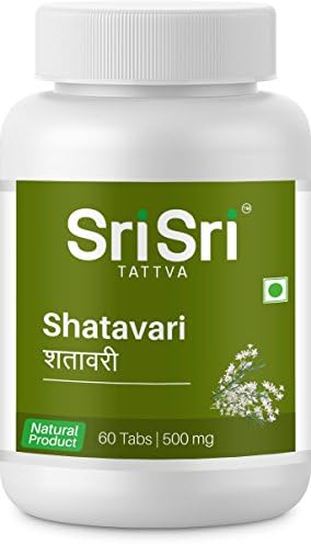 Sri Sri Ayurveda Shatavari Ayurvedic Tablets (Таблетки) (60 Tablets) SRI SRI TATTVA