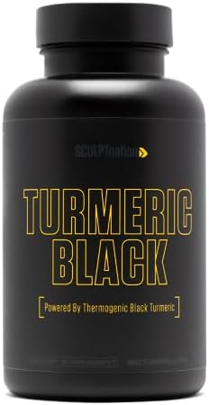 Sculpt Nation by V Shred Powerful Turmeric Supplement - Turmeric Curcumin with Black Pepper & Patented Ingredients for Joint Health - 30-Day Supply Sculpt Nation