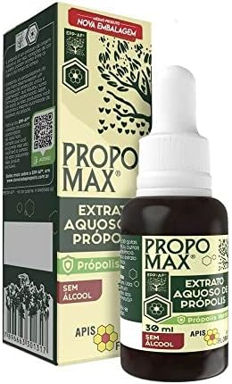 Apis Flora Brazilian Green Bee Propolis, High in Flavonoids and Artepillin-C 7, Wax-Free, Alcohol Free, 30ml (Pack of 2) Propomax