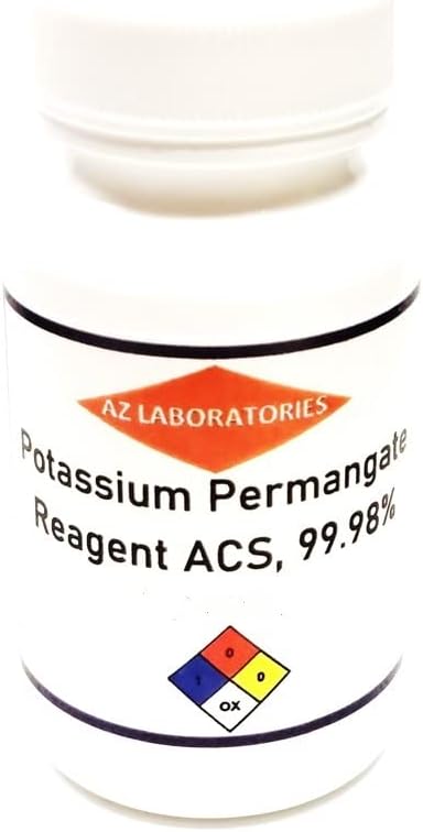 Potassium Permanganate Reagent, 100 Grams - The 3D Science - Free Flowing - Same Day Ship - USA Made Generic