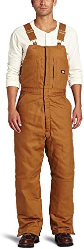 Dickies Men's Duck Insulated Bib Overall Dickies