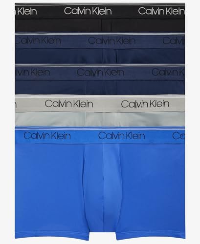 Calvin Klein mens Micro Stretch 5-Pack Low Rise Trunk Calvin Klein