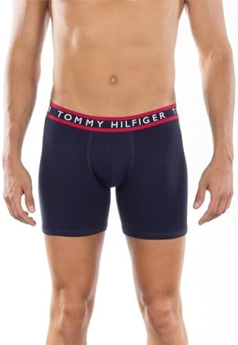 Мужское нижнее белье Tommy Hilfiger, 3 шт., хлопковые трусы классического кроя Tommy Hilfiger