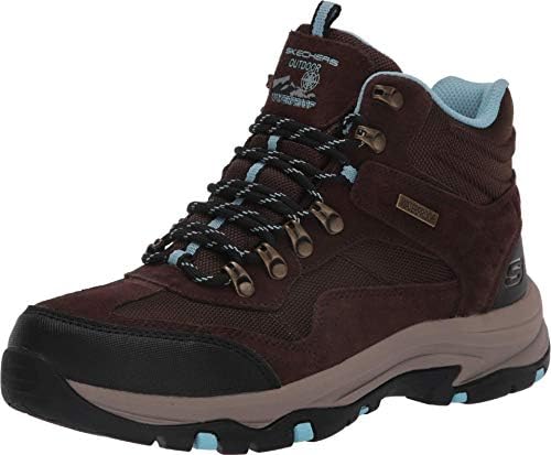 Ботинки для хайкинга Skechers Women’s Relaxed Fit Trego Alpine с высокими берцами и воздухопроницаемой подкладкой, размер 37 SKECHERS