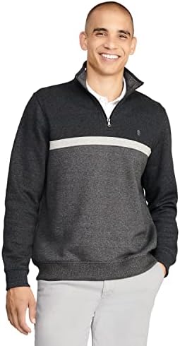 Мужская Толстовка IZOD Advantage Performance 1/4-zip Флисовая IZOD