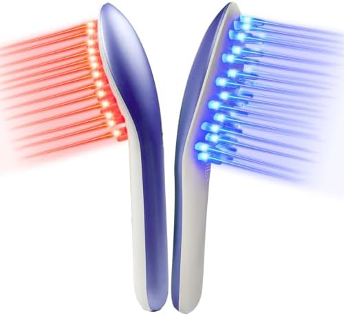 Laser Therapy Hair Growth Comb, Laser Hair Growth Device Electric Scalp Massager for Hair Growth, Stimulates Hair Growth Comb Brush Thinning Hair Treatment Laser Therapy Comb NNUSHK