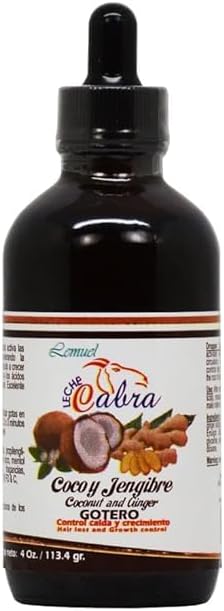 GOTERO Lemue-Leche Cabra Coco y Jengibre Coconut and Ginger Gotero CAPILAR 4oz Generic