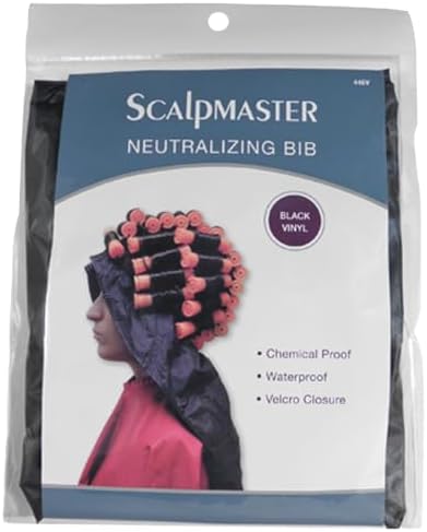 SM NEUTRALIZING BIB FOR PERM, CHEMICAL SERVICES, Black Generic