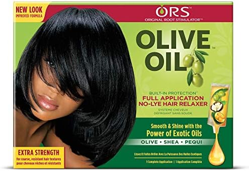 ORS Olive Oil Built-In Protection Full Application No-Lye Hair Relaxer Extra Strength ORS