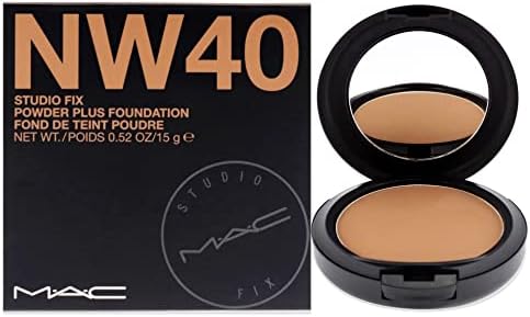 MAC Studio Fix Powder Plus Foundation NW20 - ROSY BEIGE WITH ROSY UNDERTONE FOR LIGHT SKIN (NEUTRAL-WARM) 15 g / 0.52 oz MAC