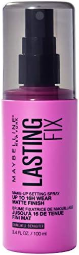 Maybelline New York Facestudio Lasting Fix Makeup Setting Spray, Matte Finish, 3.4 fl. oz. MAYBELLINE