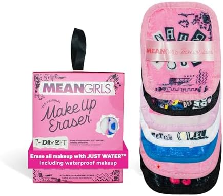 The Original MakeUp Eraser, 7-Day Set, Erase All Makeup With Just Water, Including Waterproof Mascara, Eyeliner, Foundation, Lipstick, Sunscreen, and More!, 7ct. MakeUp Eraser