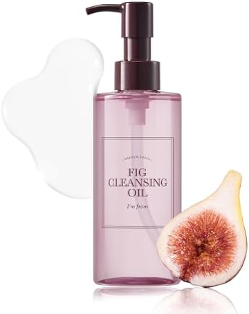 I’m from Fig Cleansing Oil, Korean daily makeup remover for face, 5% Fig oil water, 8 types of vegetable oil for sensitive skin, Hydrating Korean oil cleanser, blackheads I'm From