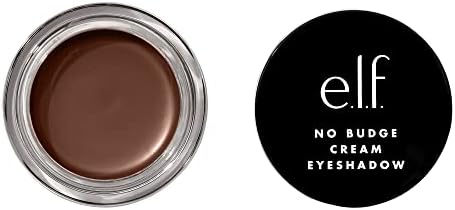 e.l.f. No Budge Cream Eyeshadow, 3-in-1 Eyeshadow, Primer & Liner With Crease-Resistant Color & Stay-Put Power, Vegan & Cruelty-Free, Canyon E.l.f.